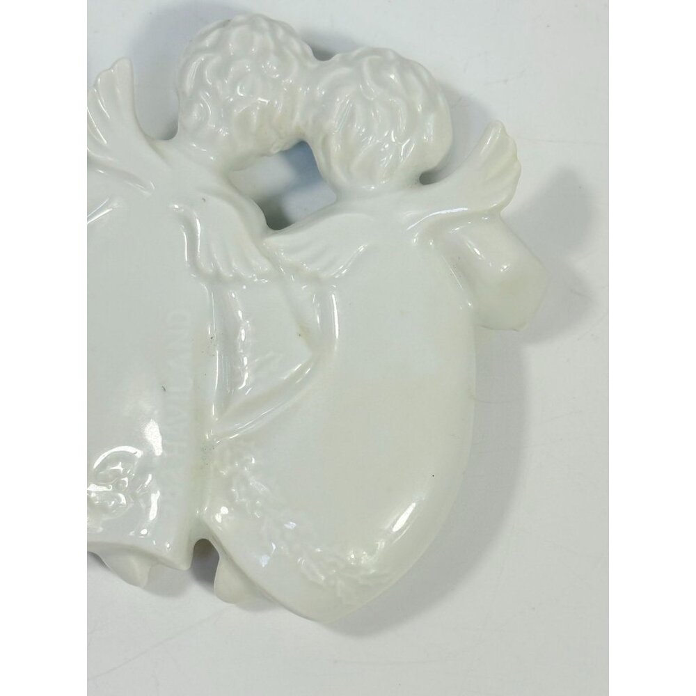 Christmas Tree Ornament Caroling Angels Haviland Limoges Signed France 1982 - Picture 3 of 16